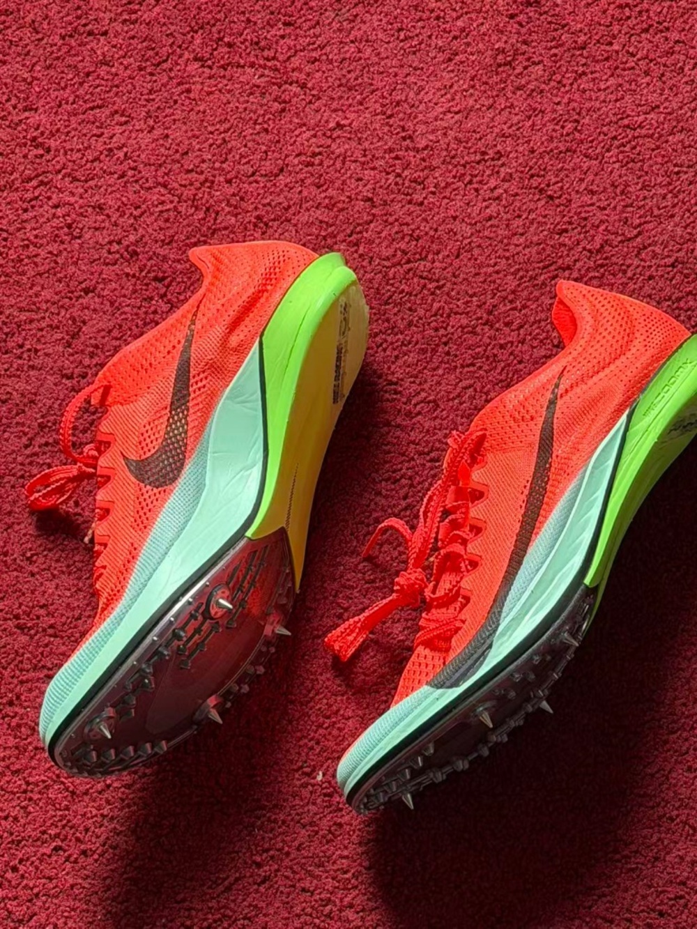 Nike ZoomX Dragonfly 2 Elite "Bright Crimson" Track Spikes Men’s Size 8.5